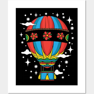 Hot Air Balloon Ballooning Festival Posters and Art